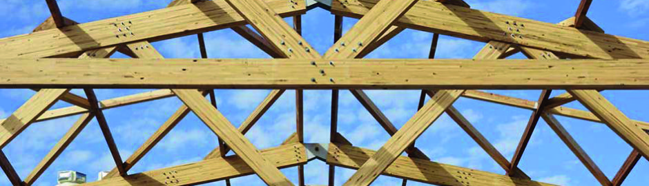 Ossature structure en bois